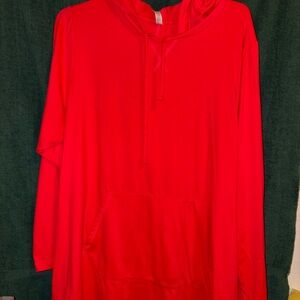 Lane Bryant LIVI Vibrant Red Hoodie